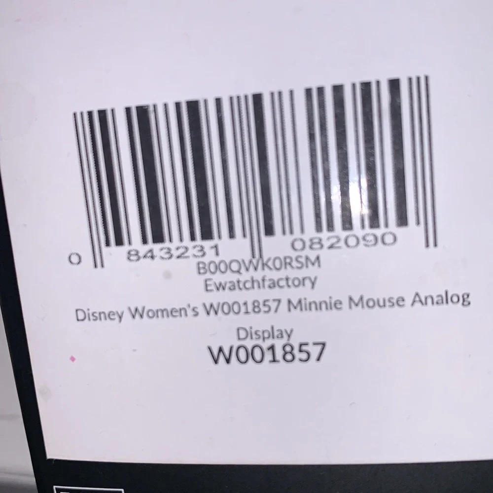 Disney Minnie Mouse Watch in White and Rose Gold Tone
